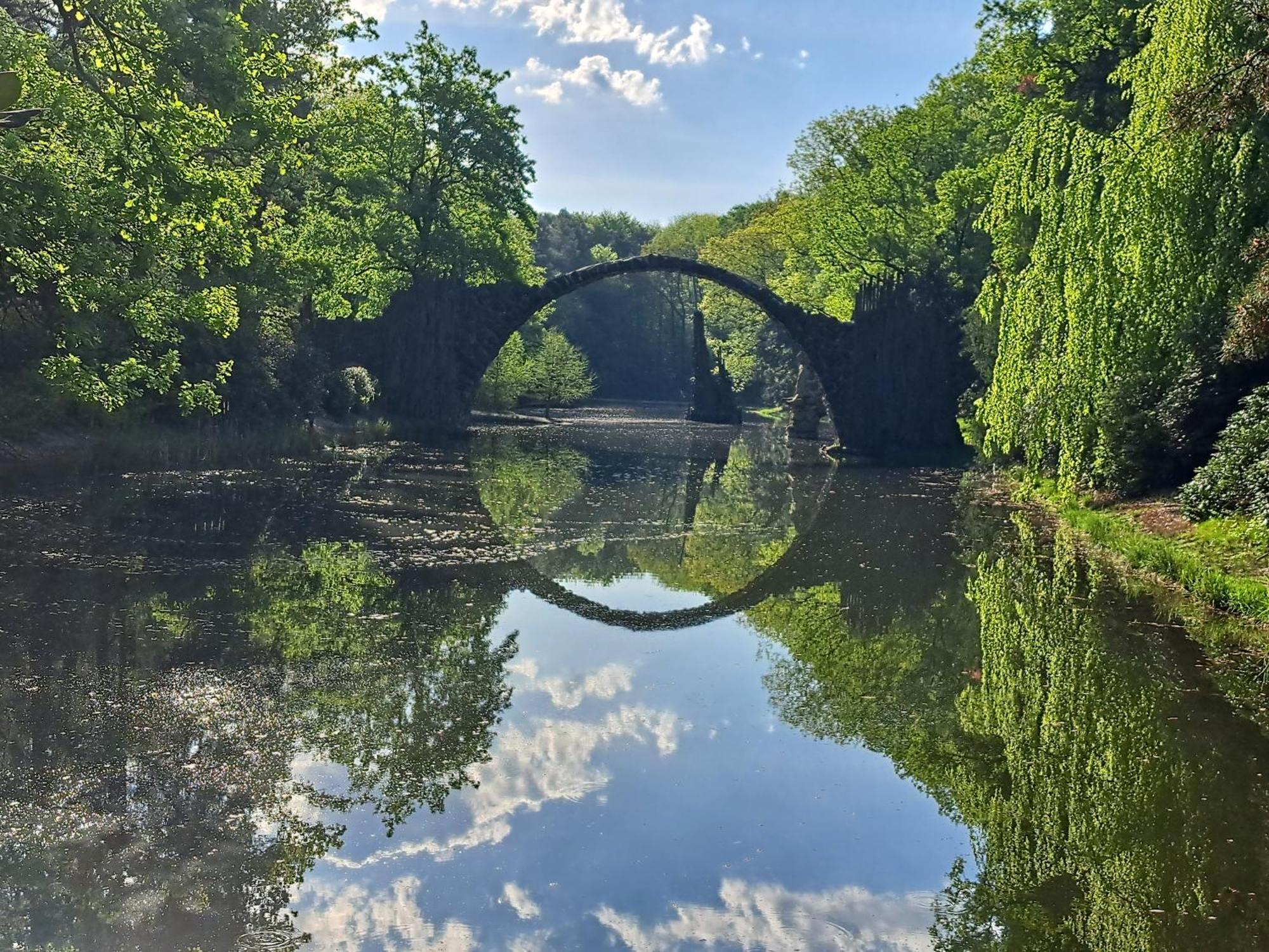 Ferienwohnung Am See Kromlau 外观 照片